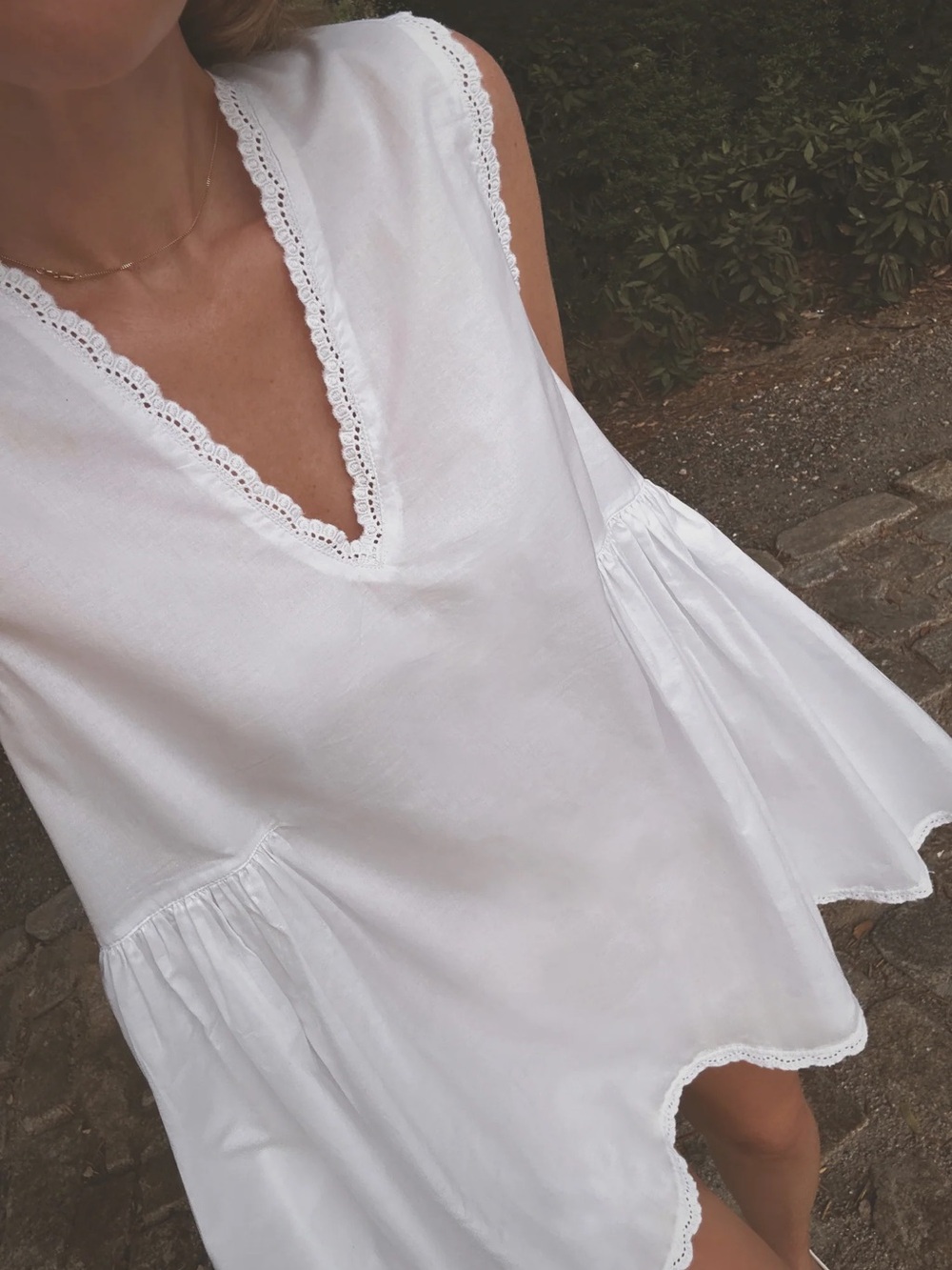 Morton Mac Elda Cotton Lace Dress